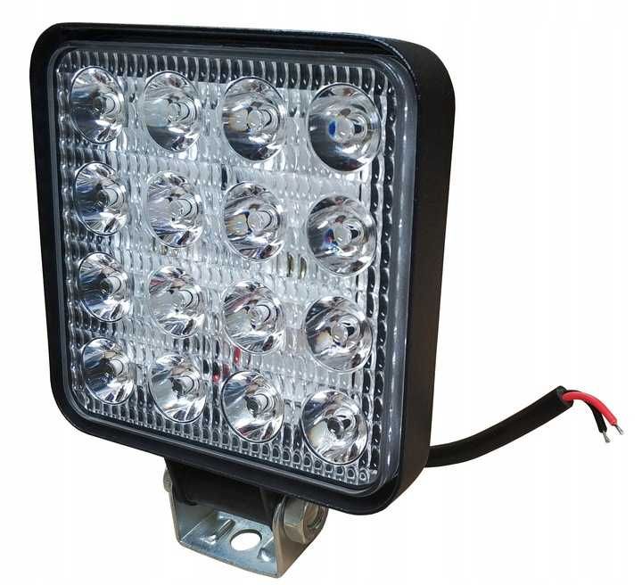 Lampa 16 LED halogen roboczy szperacz 48W 12V 24V