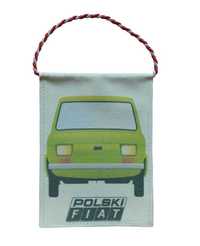 Proporczyk Fiat 126p maluch Polski Fiat maluszek