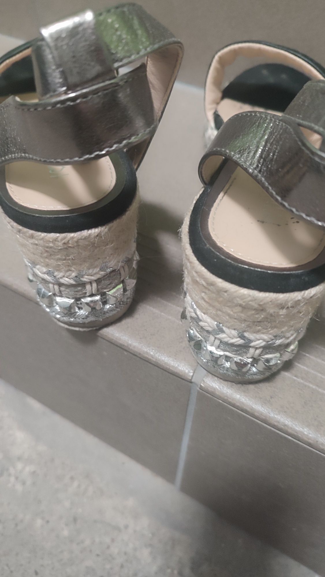 Buty koturny espadryle