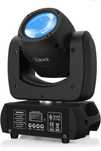 Ruchoma głowica LED 100 W DMX512 240V 18 pryzmatów