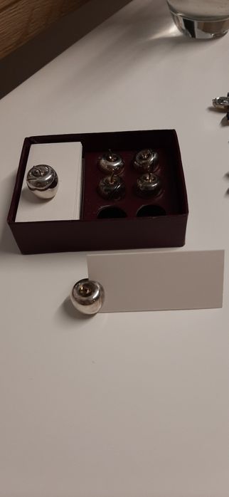 Jabłka vintage kolekcja posrebrzane