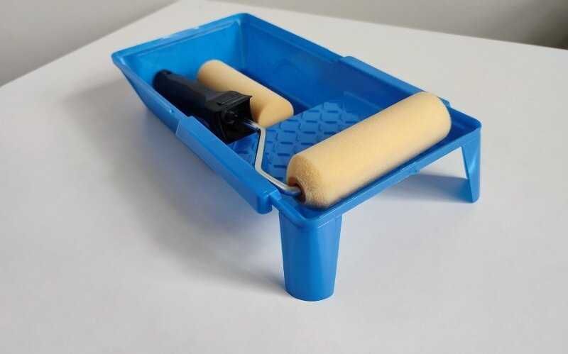 Набор малярный - ванночка для краски, валик и кисть - Mako Польша