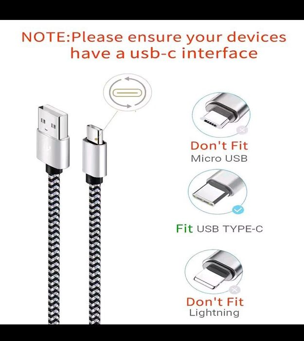 Кабель USB type c для быстрой зарядки