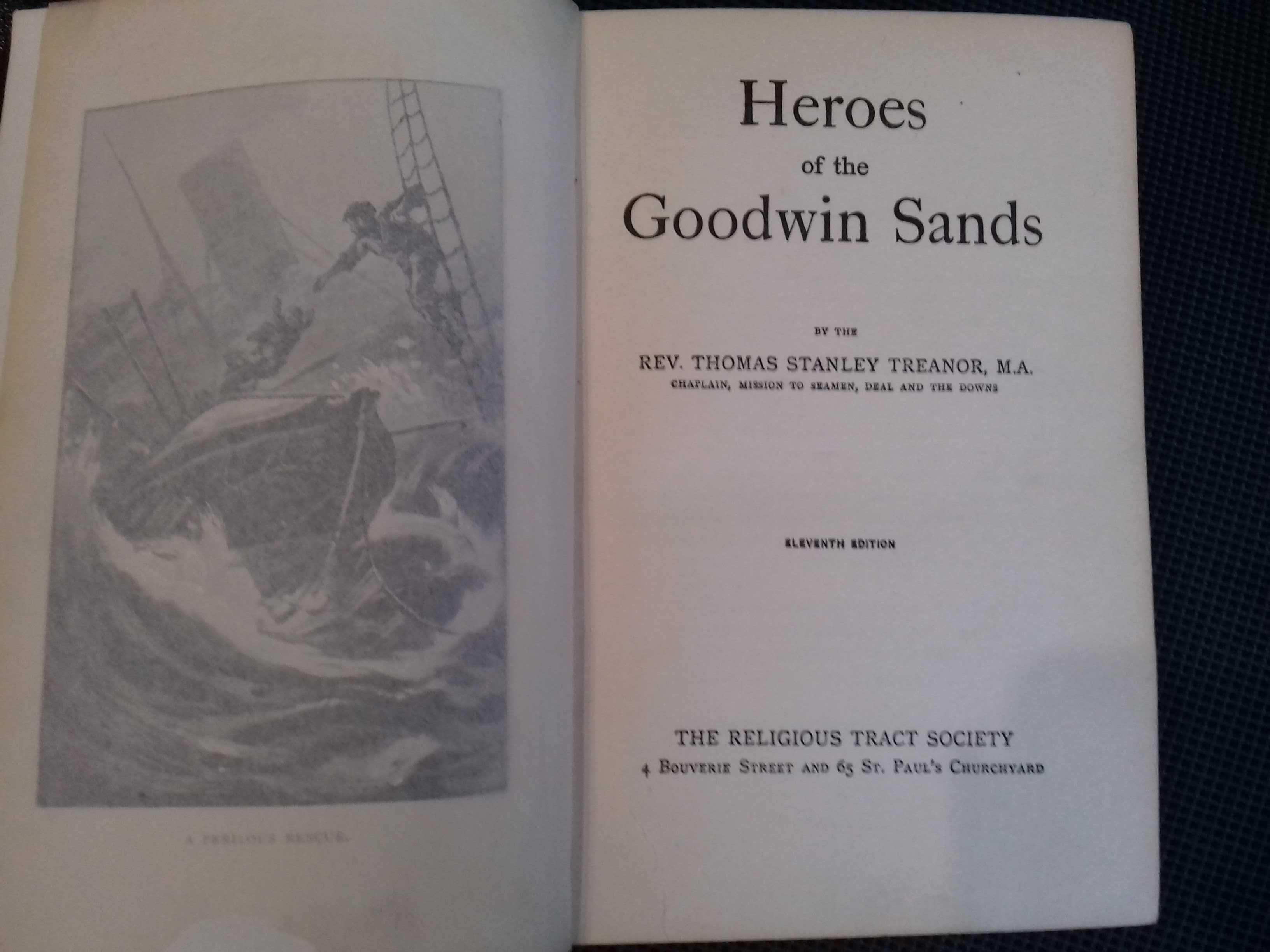 Книга 1904 года "Герои Гудвина Сендса" Стенли на англ