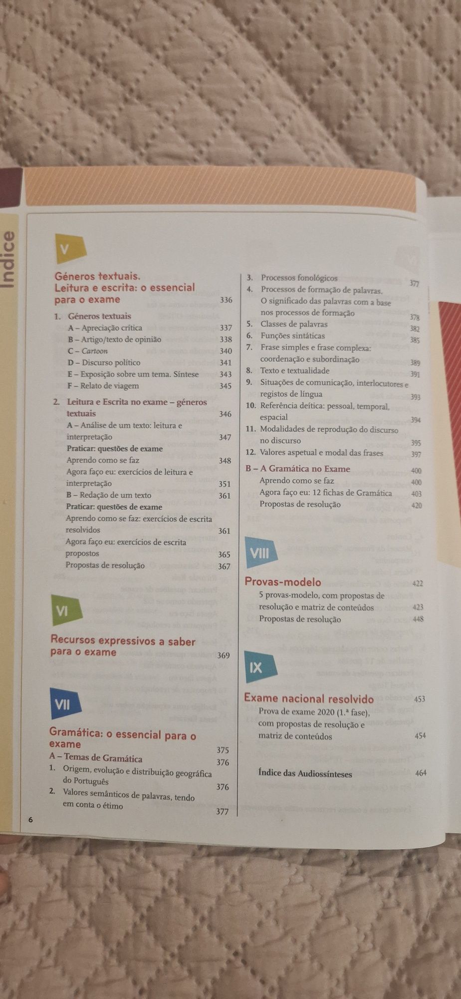 Preparar o exame nacional 12,  Português