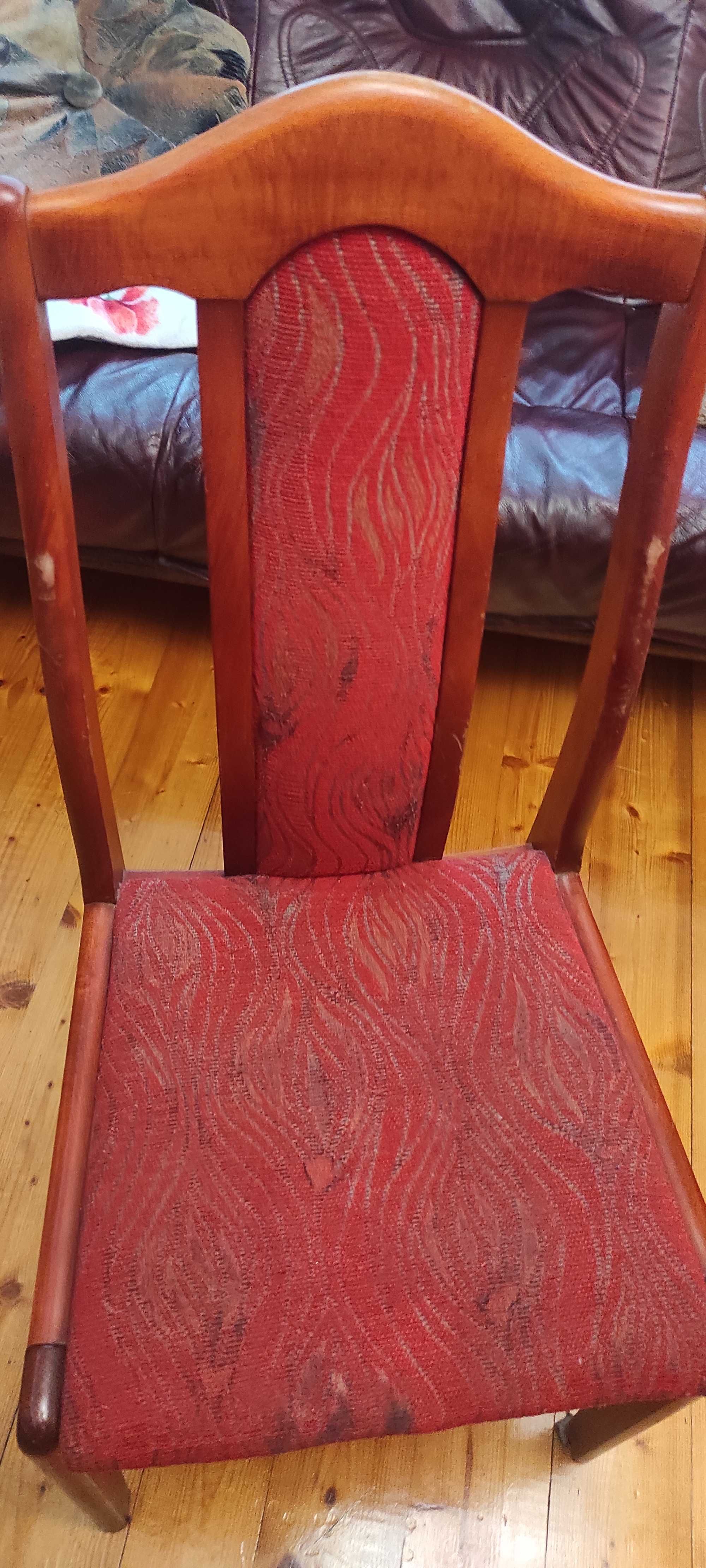 Stół drewniany 190cm wraz z 4 krzesłami