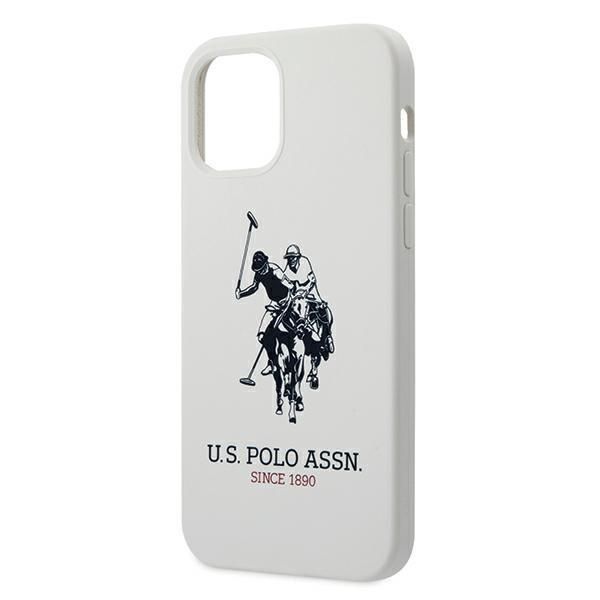 Etui na Tył iPhone 12 Pro Max US Polo Assn. Biały Silicone Collection