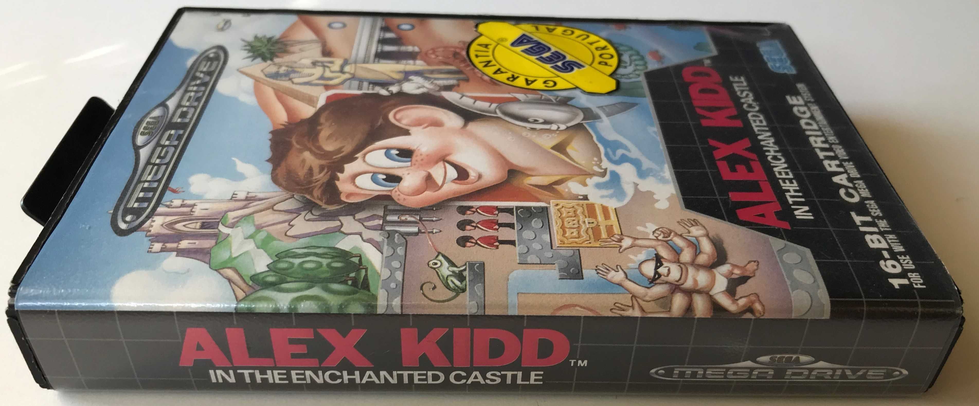 Jogo SEGA MEGADRIVE "Alex Kidd in the Enchanted Castle" Original 1990