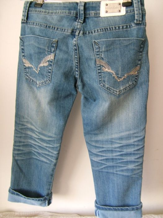 Calções de Ganga nº 34 Novas Cintura baixa