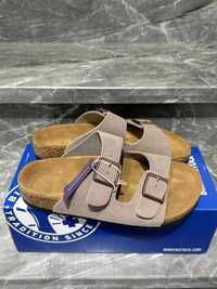 BIRKENSTOCK Arizona szary EU 40 Stylowy i wygodny