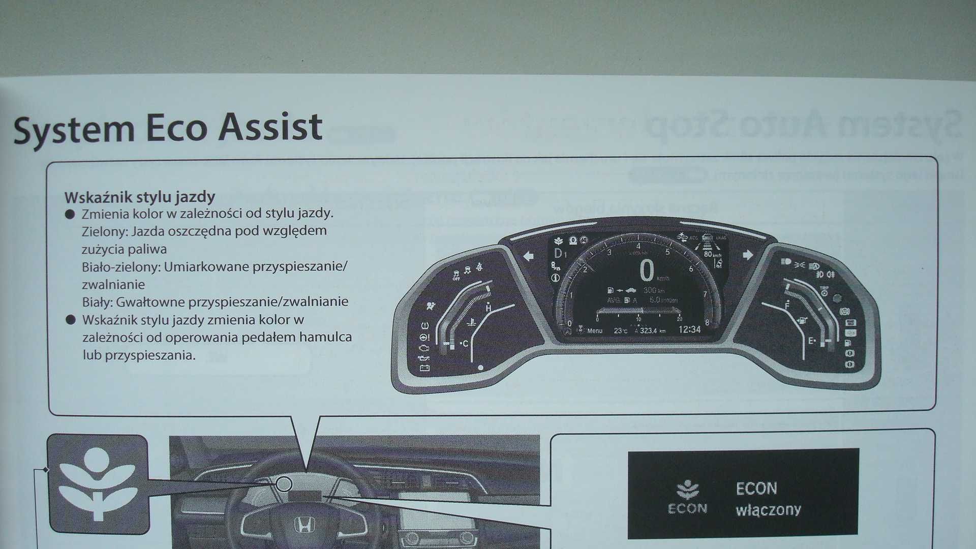 Honda Civic X 15-21 Polska instrukcja obsługi Honda Civic sedan 2017r