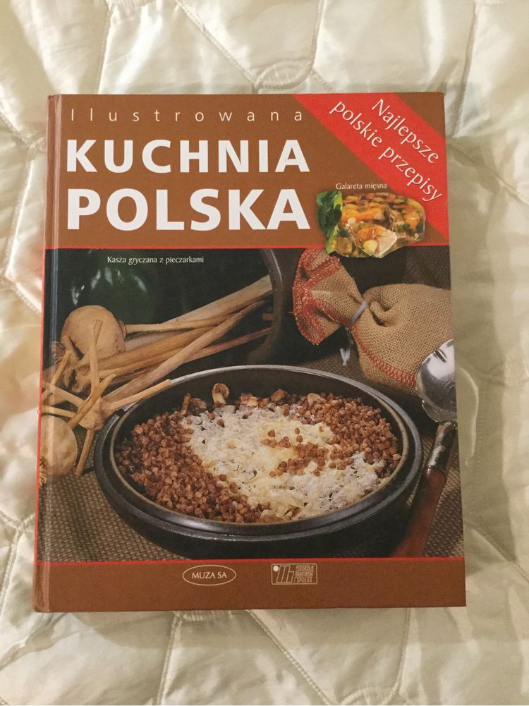 KUCHNIA POLSKA, najlepsze polskie przepisy, nowa, 650 stron