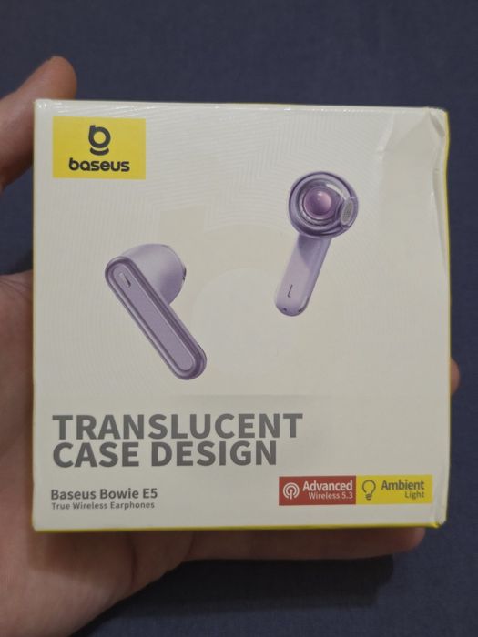 Навушники бездротові Baseus Bowie e5 tws