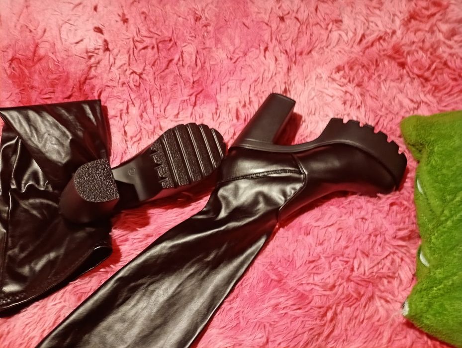 Женские ботфорты