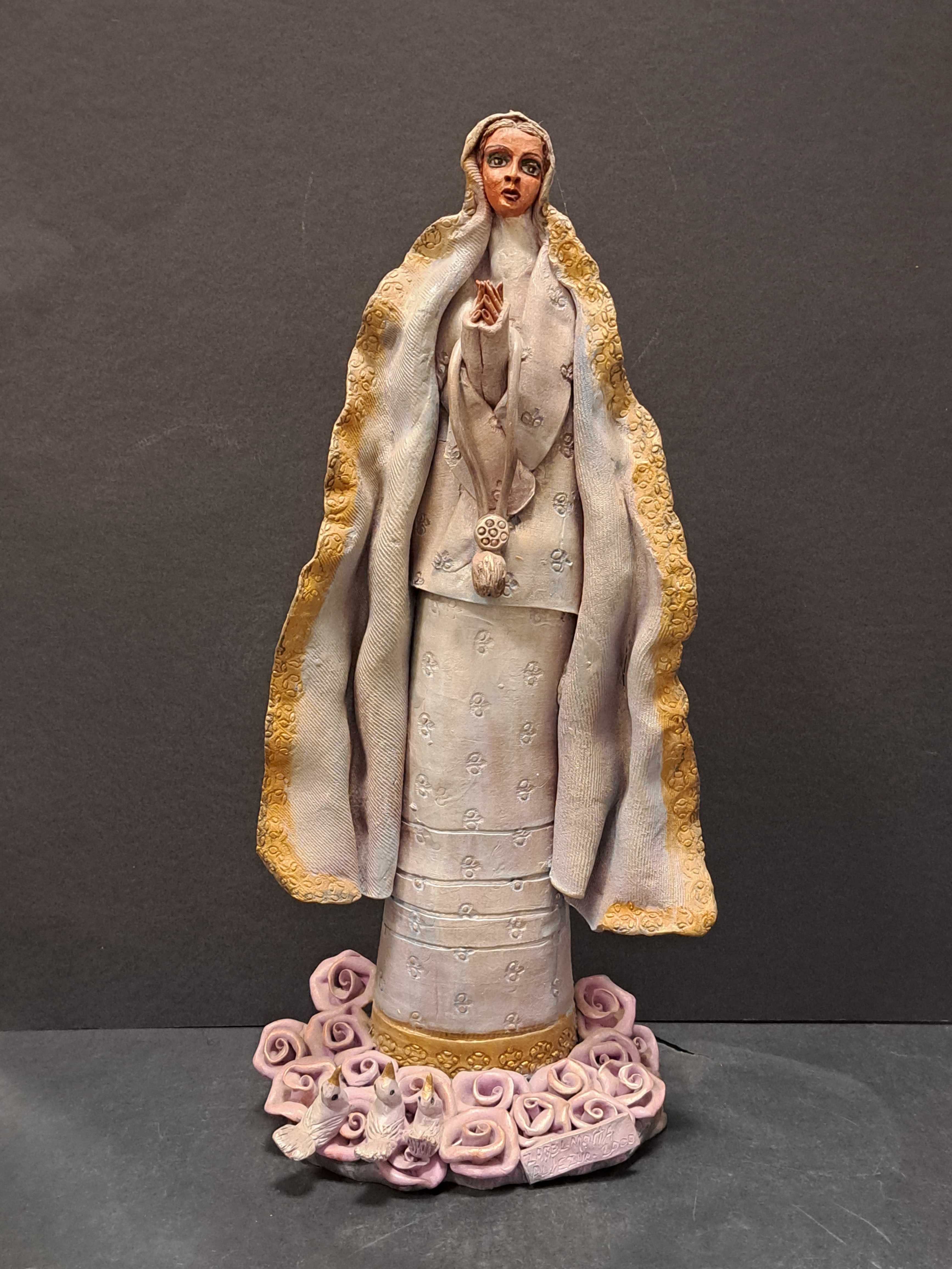 Nossa Senhora de Fatima , Arte em barro de Aljezur