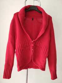 R. S Flash sweter czerwony Lambs wool