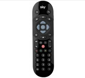 SKY Q Pilot do dekoder Kontrola głosowa Czarny