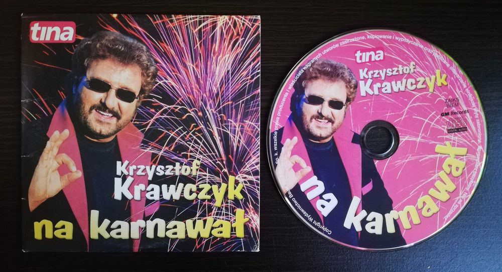 Krzysztof Krawczyk płyta CD Na karnawał