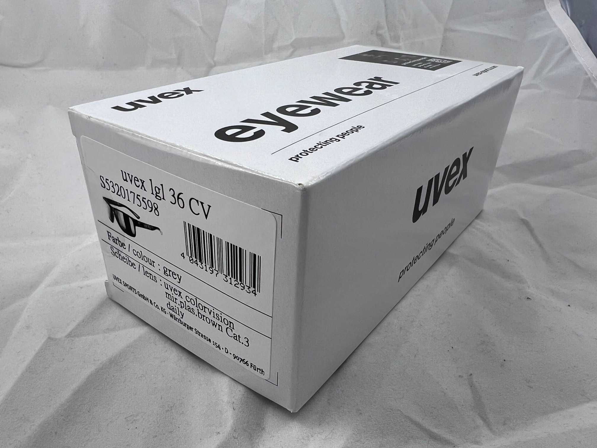 Okulary UVEX LGL 36 CV - Nowe