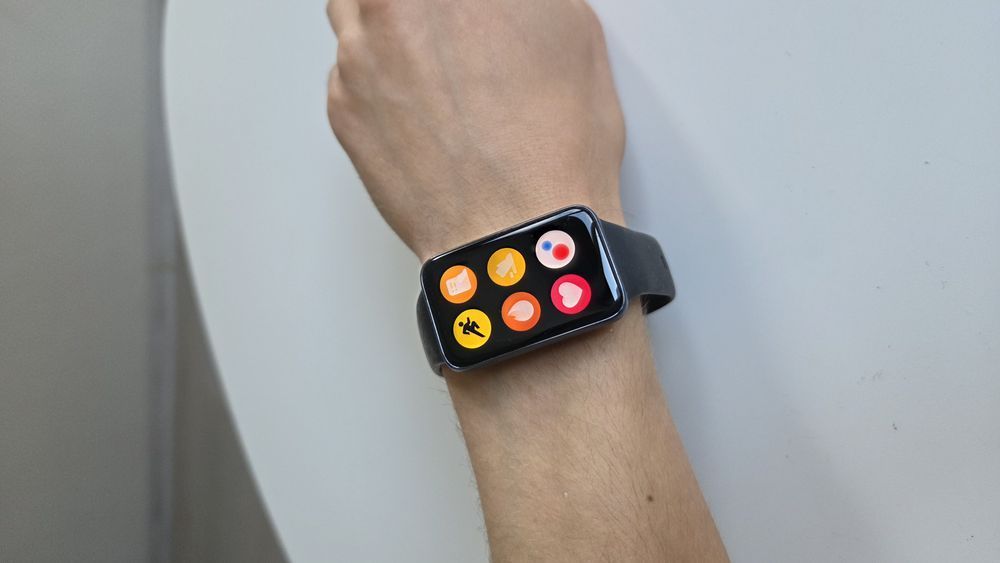 Xiaomi Smart Band 7 Pro, дуже гарний стан, чорний, сенсорний екран