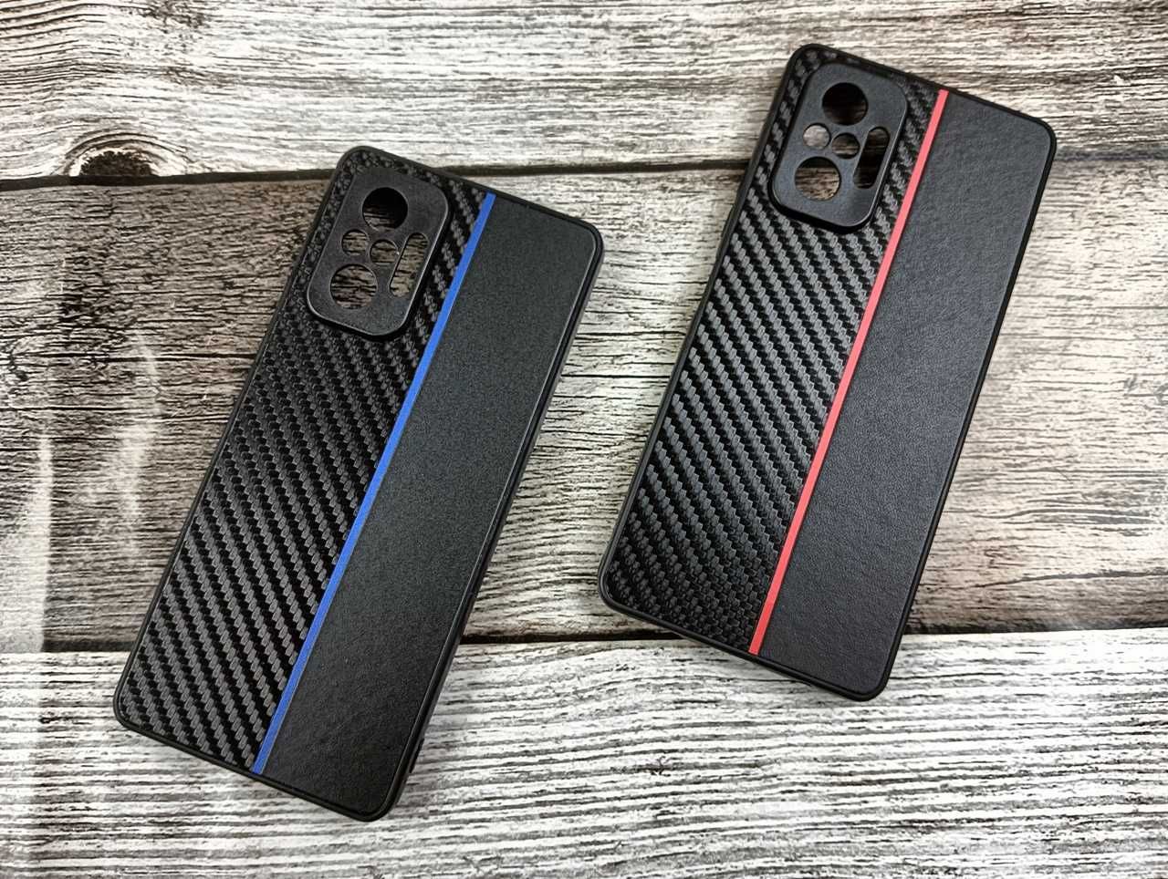 Etui Case Carbon do Xiaomi Redmi Note 10 Pro + Szkło