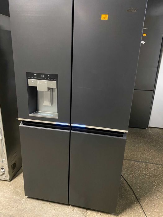 Nowa Lodówka HAIER HCR7918EIMB Cube Series 7 Absolute Ice Czarny Inox