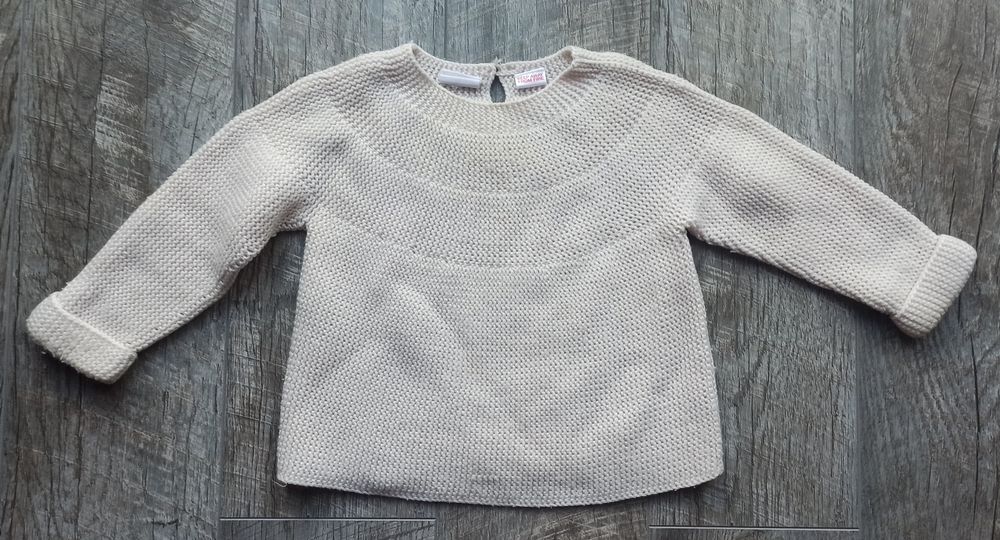 Sweter z dzianiny Zara 86