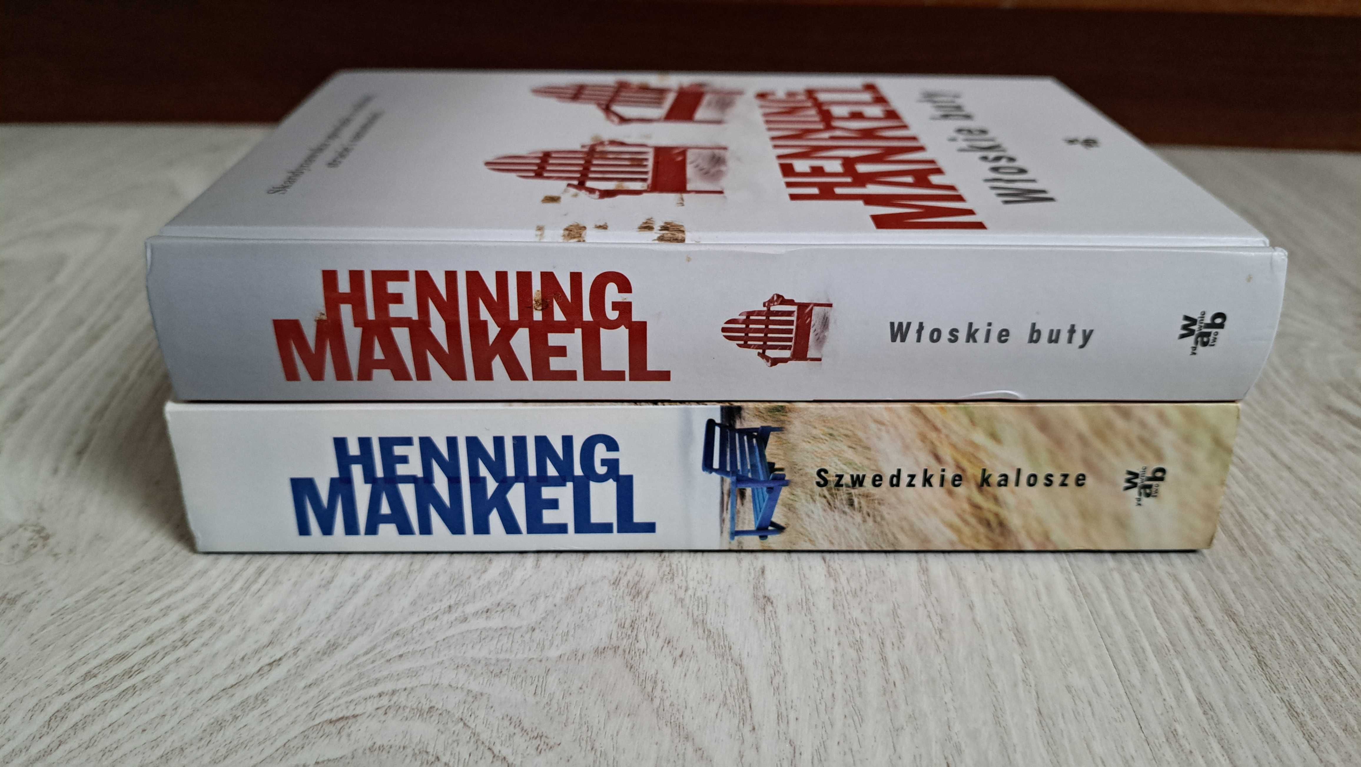 2x Henning Mankell Włoskie buty + Szwedzkie kalosze