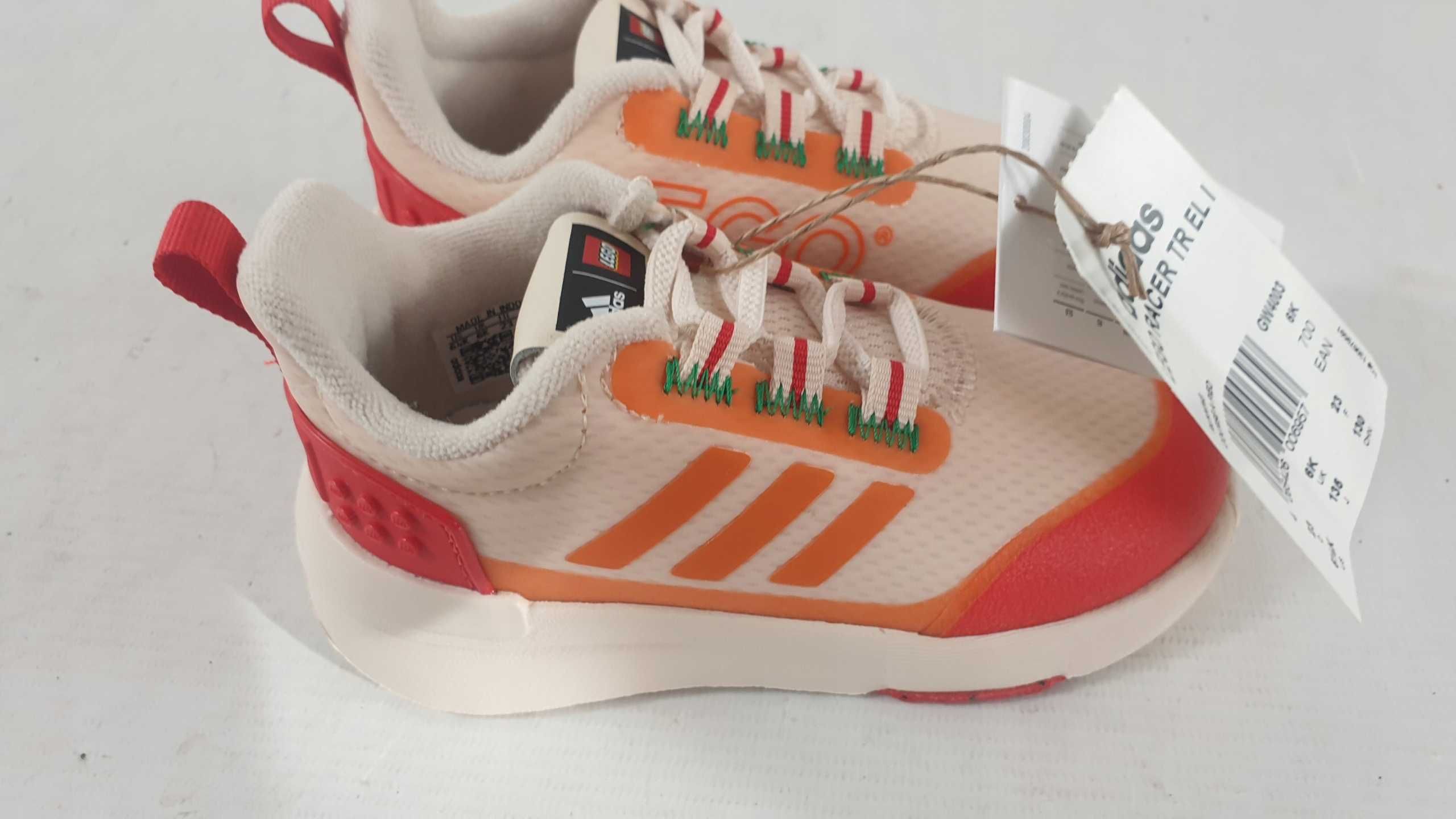 Adidas buty sportowe tkanina wielokolorowy rozmiar 23