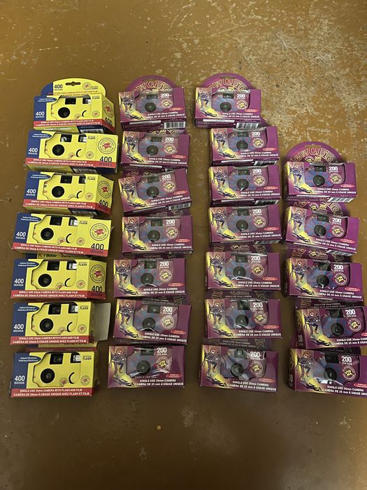 Однаразовые пленочные фотоаппраты