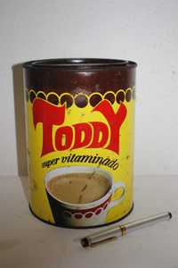 Lata TODDY - Anos 70 - Grande formato 2kg - Boas Cores