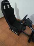 Cadeira Racing Playseat + Volante, pedais e shifter logitech p/ Xbox