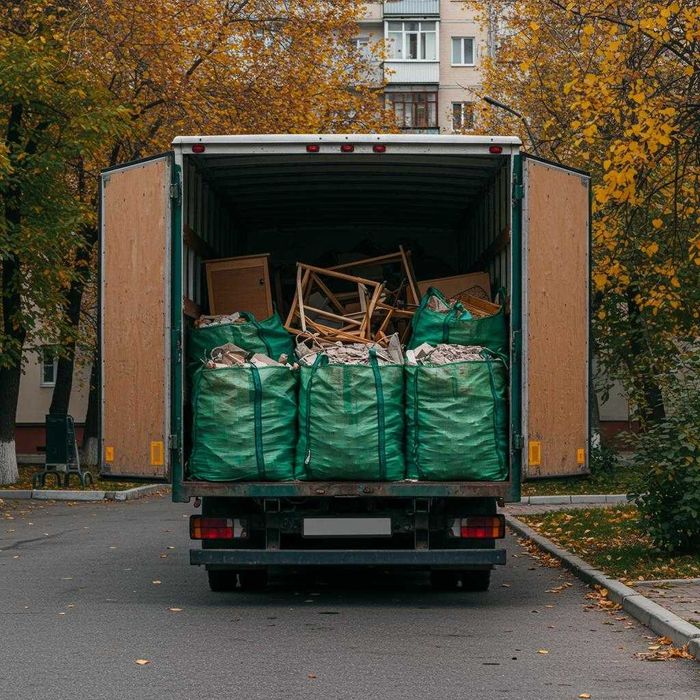 Вывоз мусора в Одессе: строительный, хлам, мебель. Грузчики