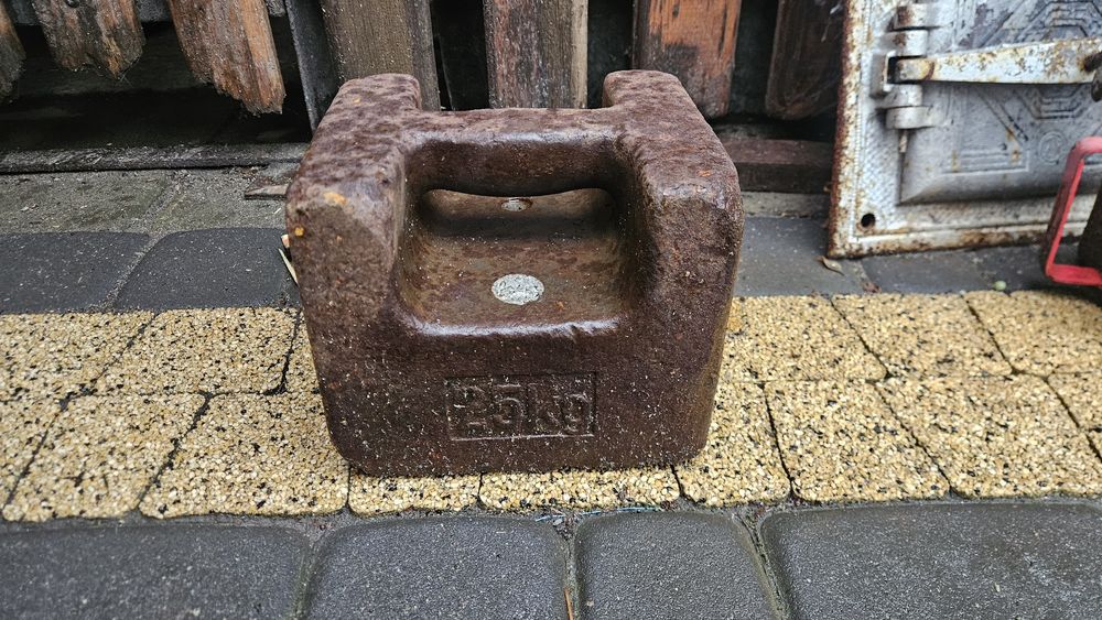 Ciężarek żeliwny 25kg