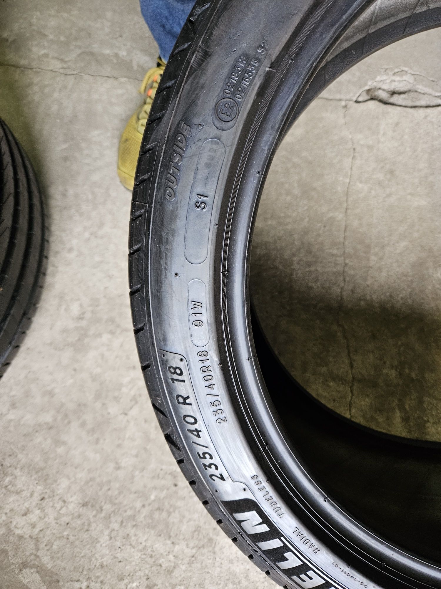 opona używana 245/30R20 Michelin Pilot Sport 4S AO