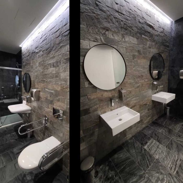 Płytki Kamień elewacyjny 30x10 Łupek Kwarcyt Silver Grey Black Slate