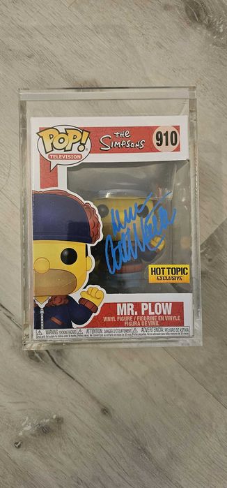 Funko POP Simpsons Homer Mr Plow z Podpisem Unikat Grail Figurka Vinyl