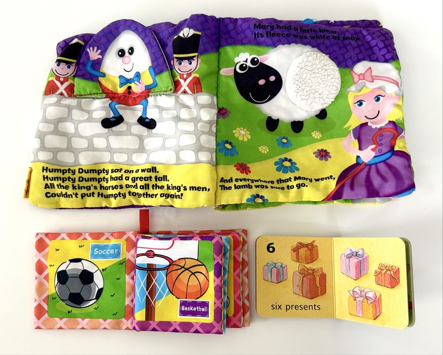 Książeczka interaktywna ANGIELSKI trzy