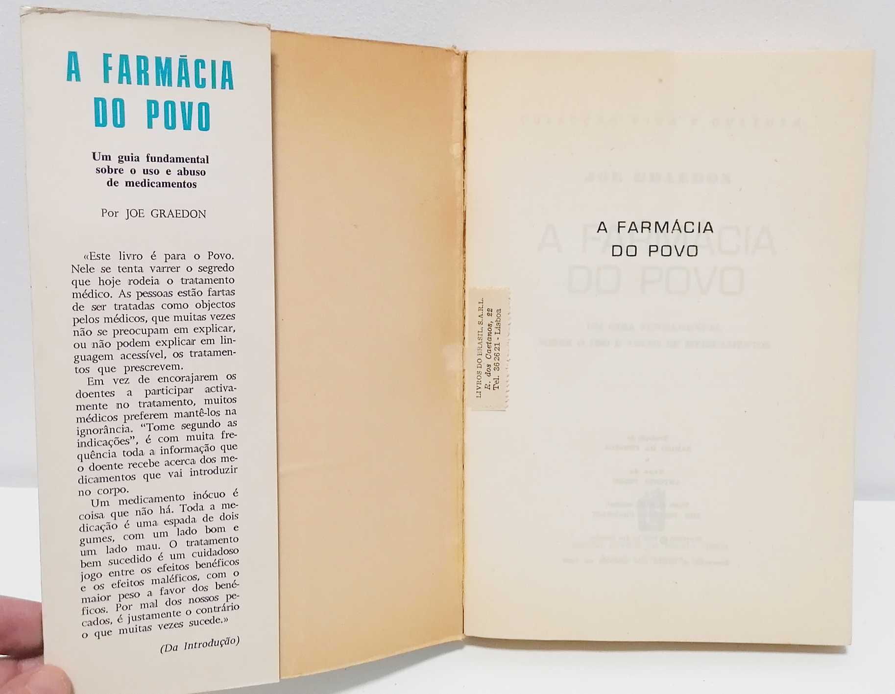 Livro - A Farmácia do Povo, de Joe Graedon