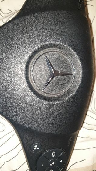 Руль AMG кожа Mercedes с airbag и лепестками