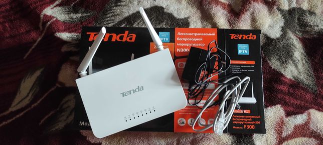 WiFi роутер, маршрутизатор Tenda N300 F300