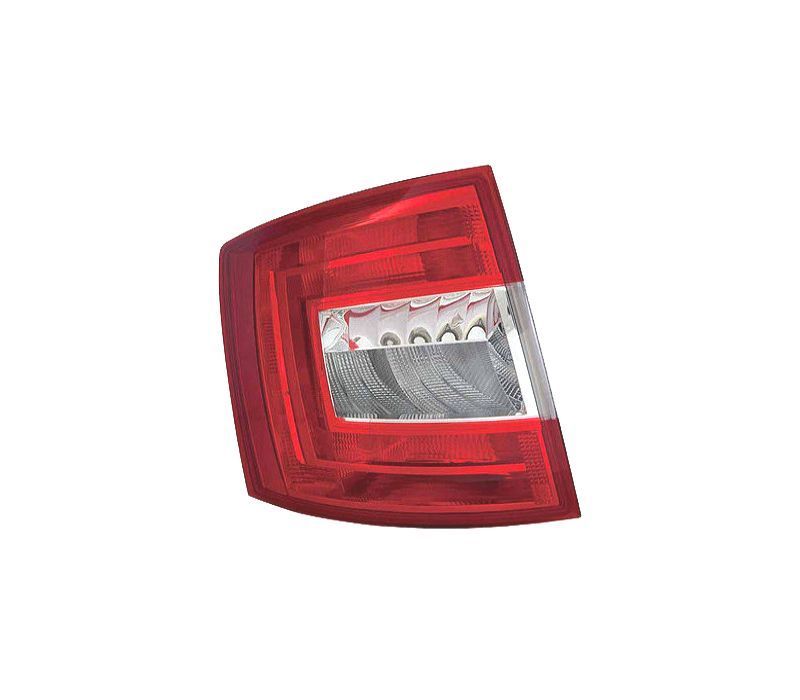 FAROLIN ESQ PARA SKODA OCTAVIA KOMBI 13-16 BRANCO VERMELHO