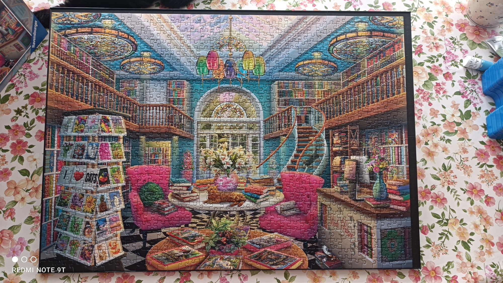 Puzzle Ravensburger 1000 The Book Palace
