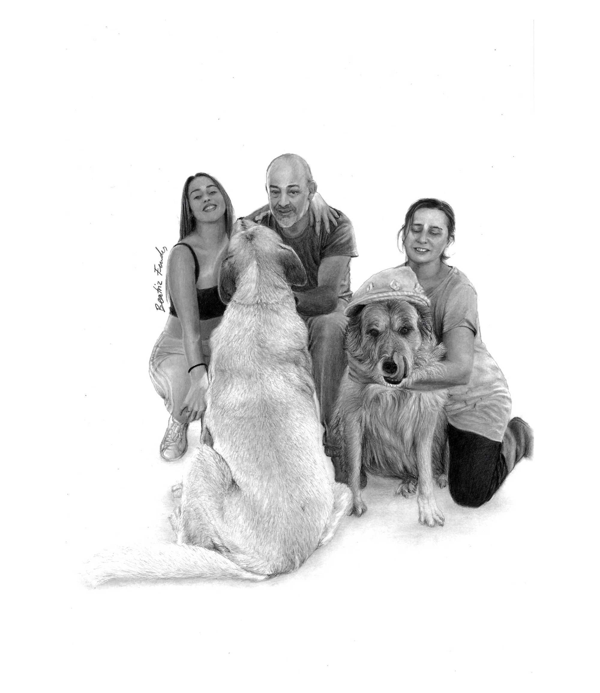 Desenhos Realistas Personalizados – Retratos por Encomenda