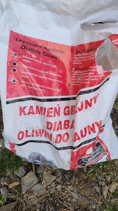 Kamienie do sauny ok. 15 kg Sauna kamień