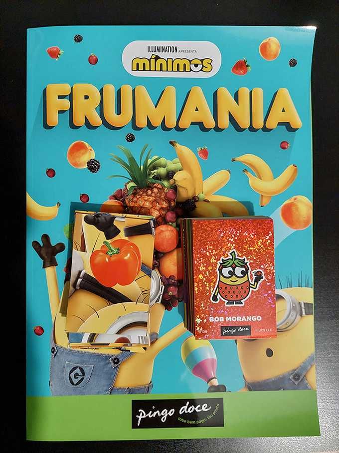 Cromos diversos (Minions, Fome de vencer)