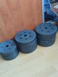 Ciężarki 4x1,25 4x2,5 4x3 kg