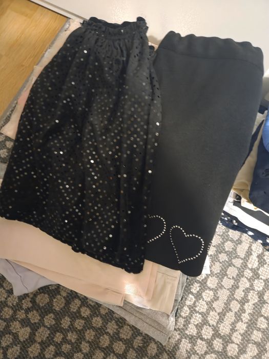 Okazja! Paka ubrań 128-134 bluza/leginsy/spódnica/h&m, zara, reserved