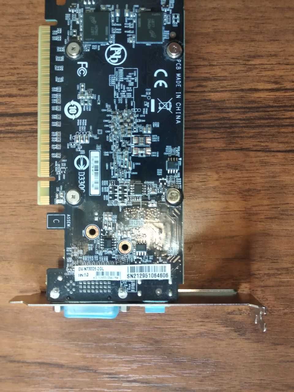 Видеокарта GeForce GT 730 2GB GDDR5 Gigabyte