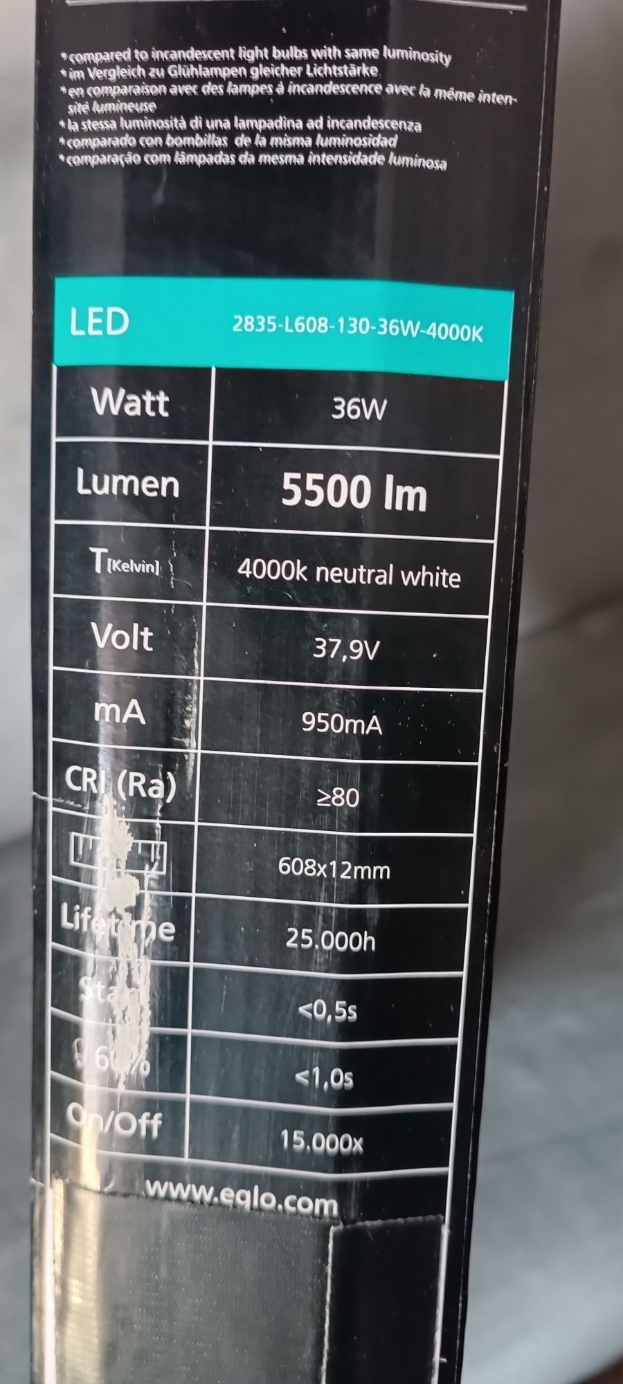 Lampy LED firmy EGLO